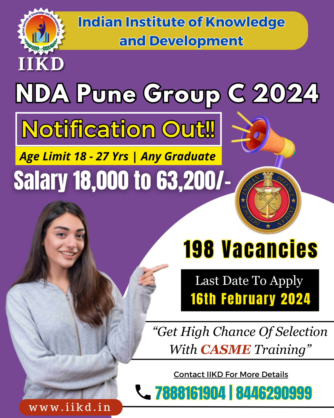 NDA 2026 – National Defence Academy Exam...